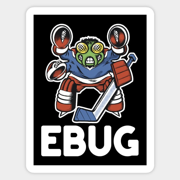 EBUG Sticker by toadyco